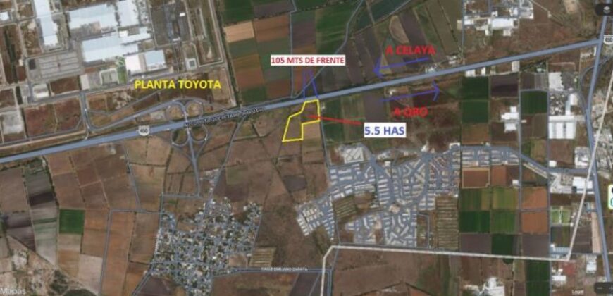 Terreno Norita 5.5 Hectáreas