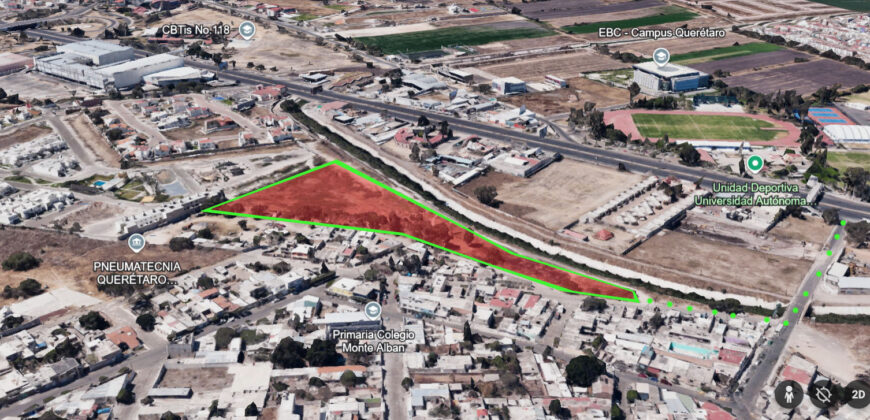 2800m2 en San José los olvera Querétaro